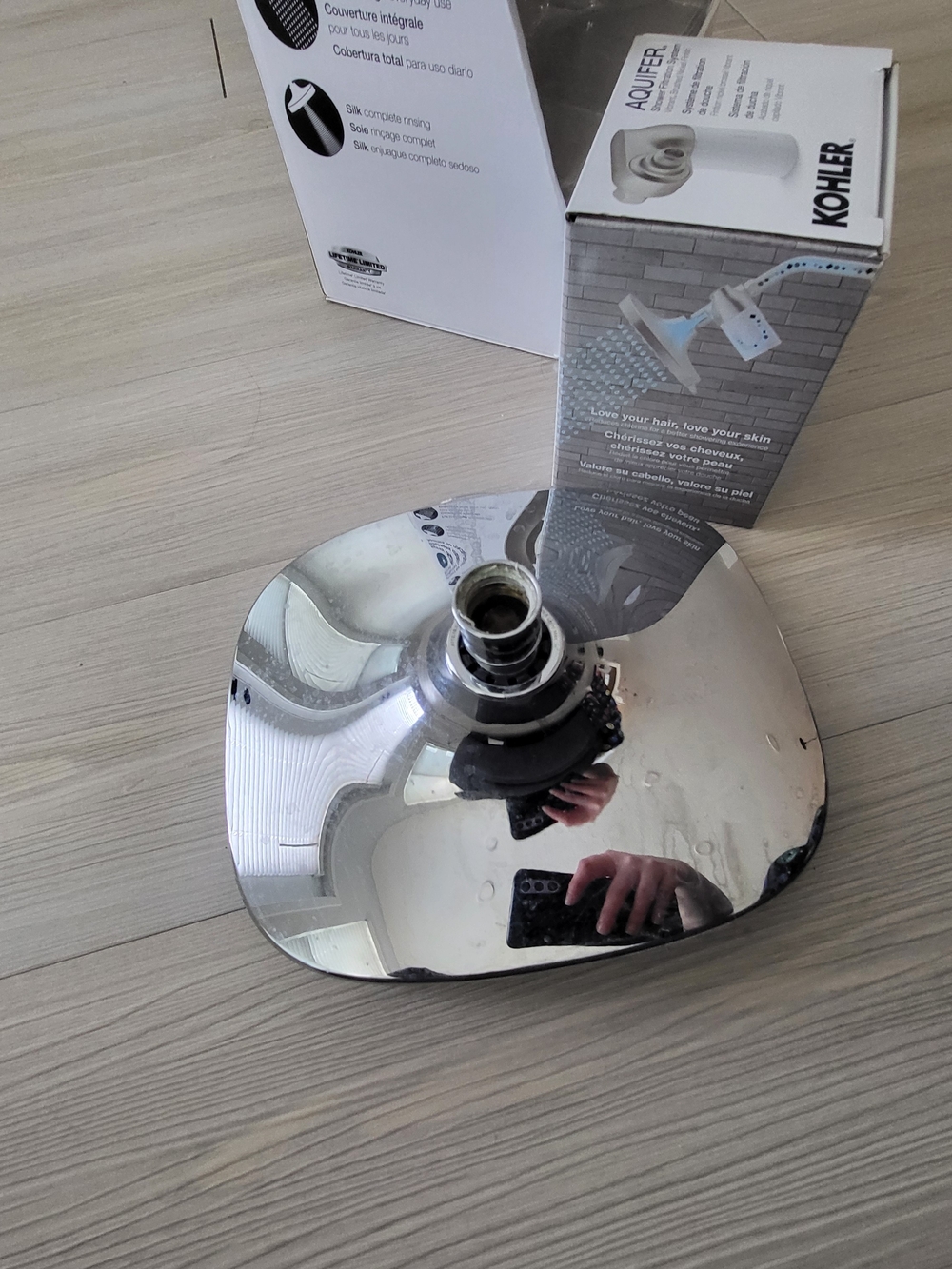 Kohler Chrome Filtration System Multifunction Showerhead With Filter - Picture 3 of 4